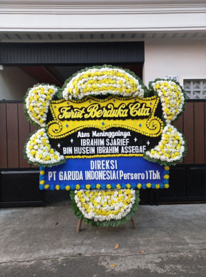 Papan Bunga Duka di Kubang Utara Sikabu