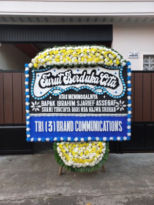 Papan Bunga Duka di Kubang Utara Sikabu